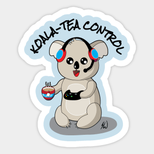 Koala-Tea Control Sticker